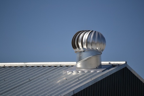 Ventilation entre toit